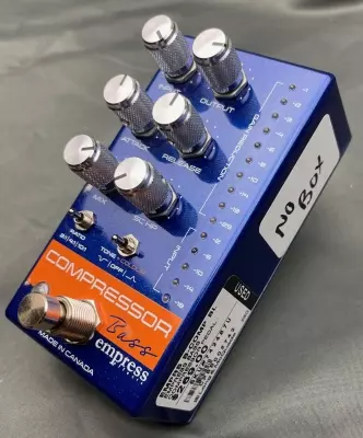 Store Special Product - Empress Effects - Bass Compressor Pedal - Blue